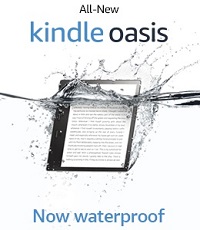 waterproof Kindle Oasis Tablet from Amazon