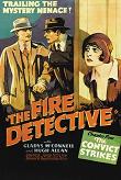 poster for Chapter 4 of the lost 1929 silent serial 'The Fire Detective'
