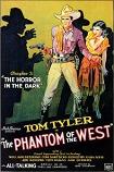 Phantom of the West 1931 sound serial, poster for Chapter 3