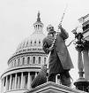 Joe Mccarthy 'sweeping' the Capitol clean