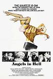 white poster for Hughes & Harlow, Angels in Hell 1978 movie