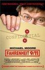 Fahrenheit 9/11 documentary poster directed by Michael Moore