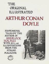 Original Illustrated Arthur Conan Doyle from Strand Magazine book