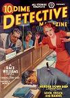 cover of original February 1940 'Dime Detective' Magazine