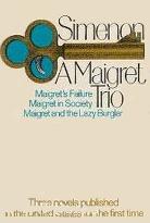Maigret Trio omnibus book by Georges Simenon (white cover)