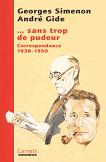 Georges Simenon / Andre Gide correspondance book