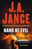 Hand of Evil mystery novel {Ali Reynolds} by J.A. Jance
