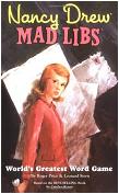 Nancy Drew Mad Libs humor book by Roger Price & Leonard Stern