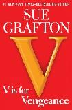 V Is For Vengeance mystery novel by Sue Grafton {Kinsey Millhone}
