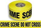 roll of yellow crime scene tape