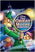 DVD cover for 'The Great Mouse Detective' animated feature from Disney