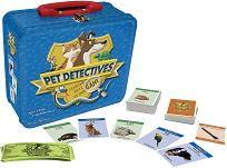 'Pet Detectives' children's game packaged in a collective tin box
