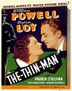 The Thin Man 1934 movie poster orange & green