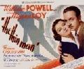 The Thin Man 1934 movie poster orange & gray