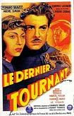 Le Dernier Tournant 1939 French movie poster directed by Pierre Chenal