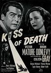 Kiss of Death noir movie directed by Henry Hathaway, starring Richard Widmark