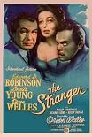 The Stranger movie poster directed by & starring Orson Welles