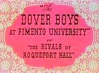 'Dover Boys At Pimento University' cartoon spoof of the Rover Boys