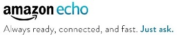 logo/slogan for Amazon Echo