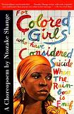 "for colored girls" playscript by Ntozake Shange