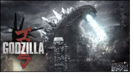 promo/logo for 2014 Godzilla film