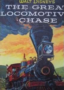 best-available cover (partial) for Walt Disney's 'The Great Locomotive Chase' YA book by Charles Verral