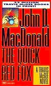 Quick Red Fox mystery novel by John D. MacDonald