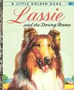 Lassie & The Daring Rescue 1956 Little Golden Book