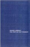 Vachel Lindsay, Poet As Film Theorist book by Glenn Joseph Wolfe