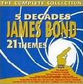 5 Decades of James Bond music CD