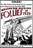 newspaper ad for "Fox Movietone Follies of 1929"