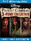 Pirates of the Caribbean Trilogy on Blu-ray disks