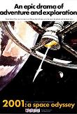 Kubrick's 2001 movie poster - 'epic' space platform