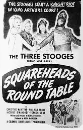 'Squareheads of The Round Table' 1948 comedy short film starring The Three Stooges