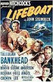 Hitchcock's "Lifeboat" 1944 movie poster