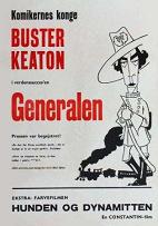 Buster Keaton 'The General' poster for Denmark