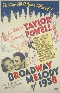poster of "Broadway Melody of 1938" [1937]