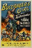 Buccaneer's Girl movie poster, starring Yvonne De Carlo
