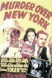 faded Murder Over New York movie poster