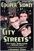 poster for 'City Streets' 1935 movie