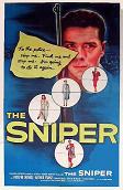The Sniper 1952 movie poster directed by Edward Dmytryk