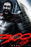 Frank Miller's '300' feature film poster (not available retail)