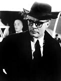 Marcello Mastroianni with hat from "Fellini's 8½" [1963]