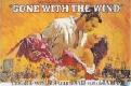 Gone With The Wind poster - wide gold