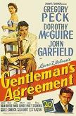 poster for 1947 "Gentlemans Agreement"