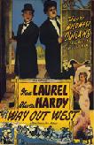 Way Out West feature film starring Laurel & Hardy