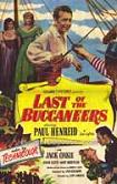Last of The Buccaneers 1950 movie poster, starring Paul Henreid