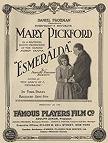poster for 1915 silent short "Esmeralda" starring Mary Pickford