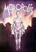 Metropolis 1927 movie poster - pink robot