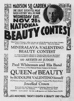 Rudolph Valentino and His 88 American Beauties